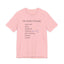 T-Shirt - Hobby Timeline Tee (Bella+Canvas - Unisex)