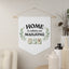 Wall Banner — "Home Is Where We Mahjong"