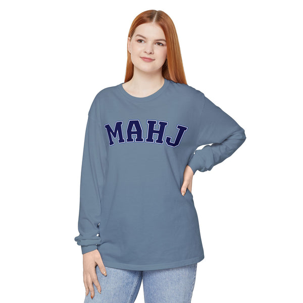 Long Sleeve T-Shirt - MAHJ College-Style