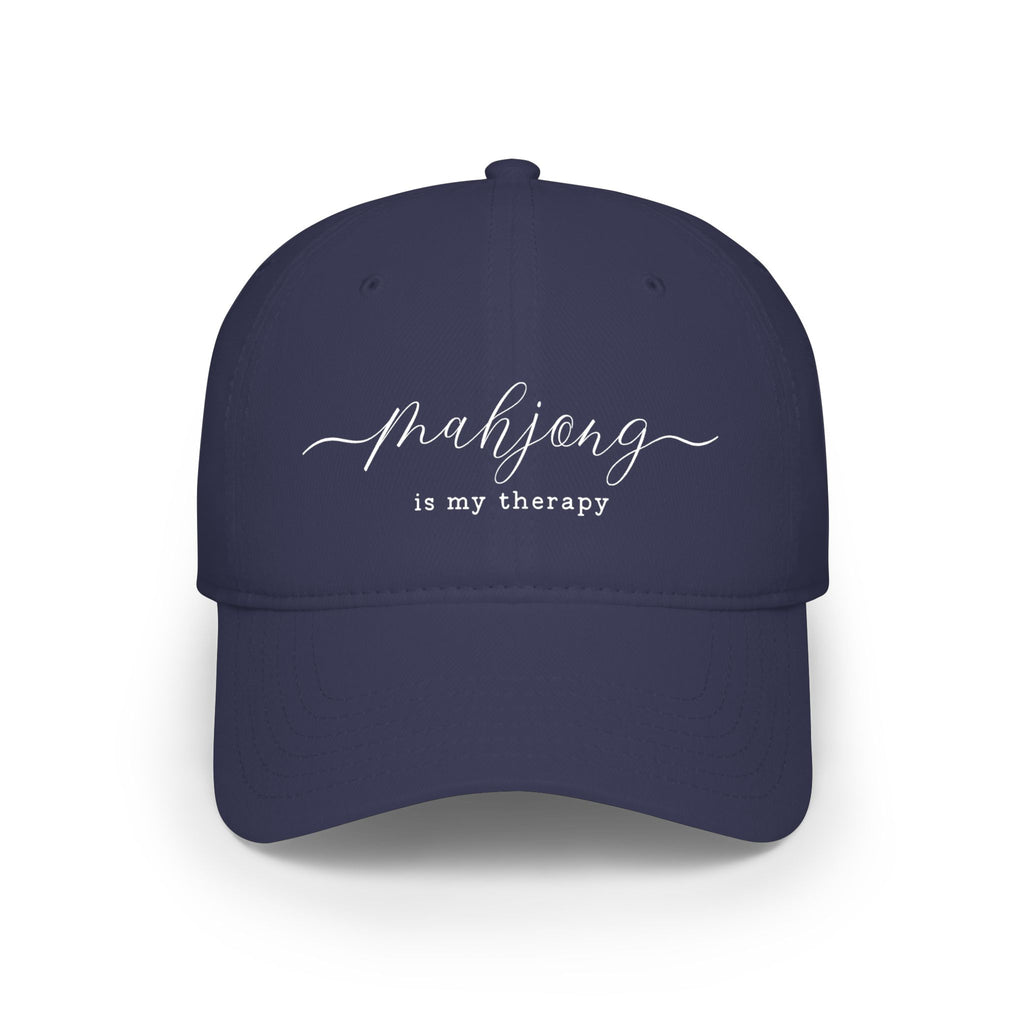 Baseball Hat - Mahjong Is My Therapy
