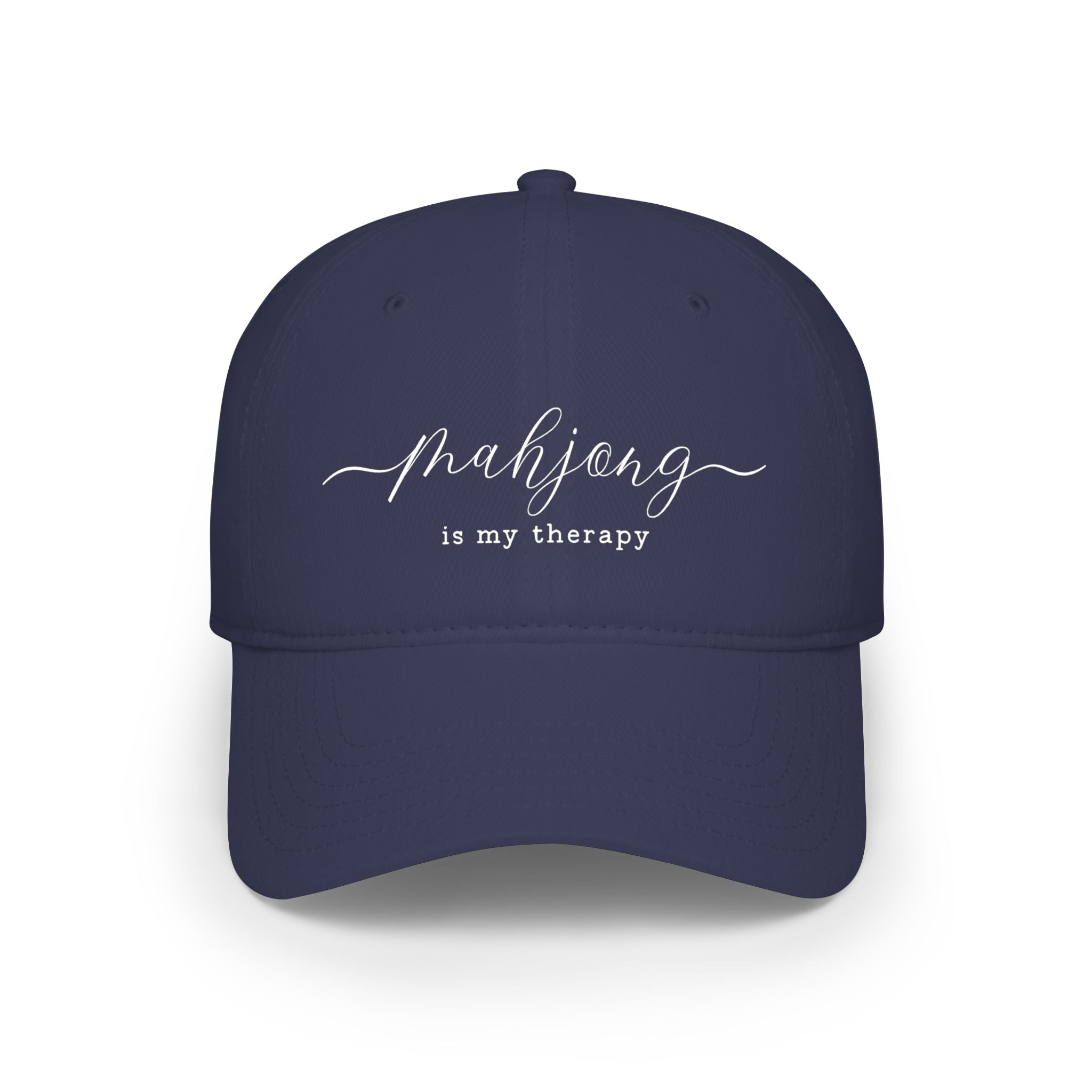 Baseball Hat - Mahjong Is My Therapy