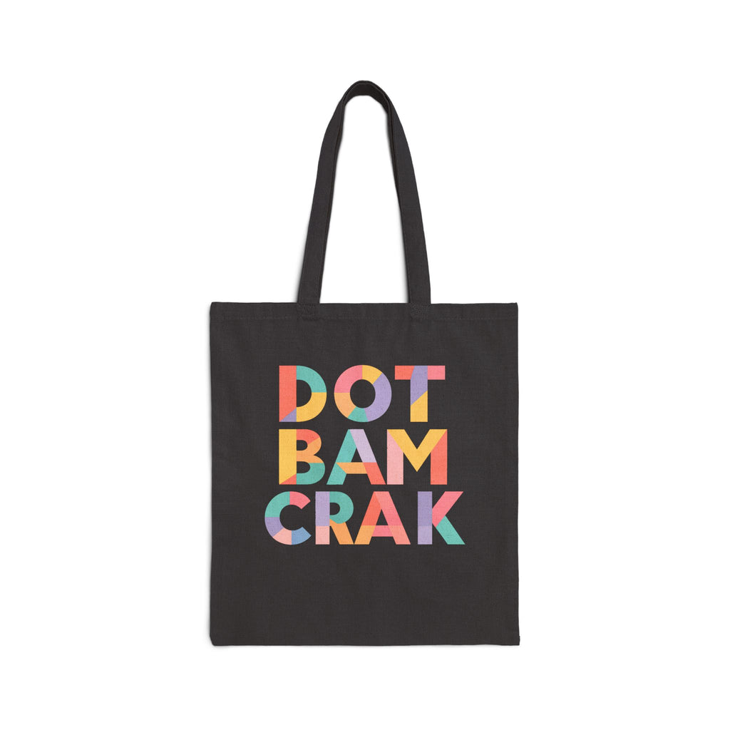 Cotton Tote Bag — Dot Bam Crak