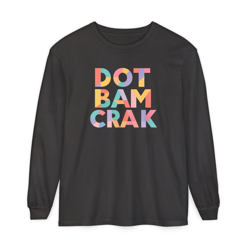 Long Sleeve T-Shirt - Dot Bam Crak