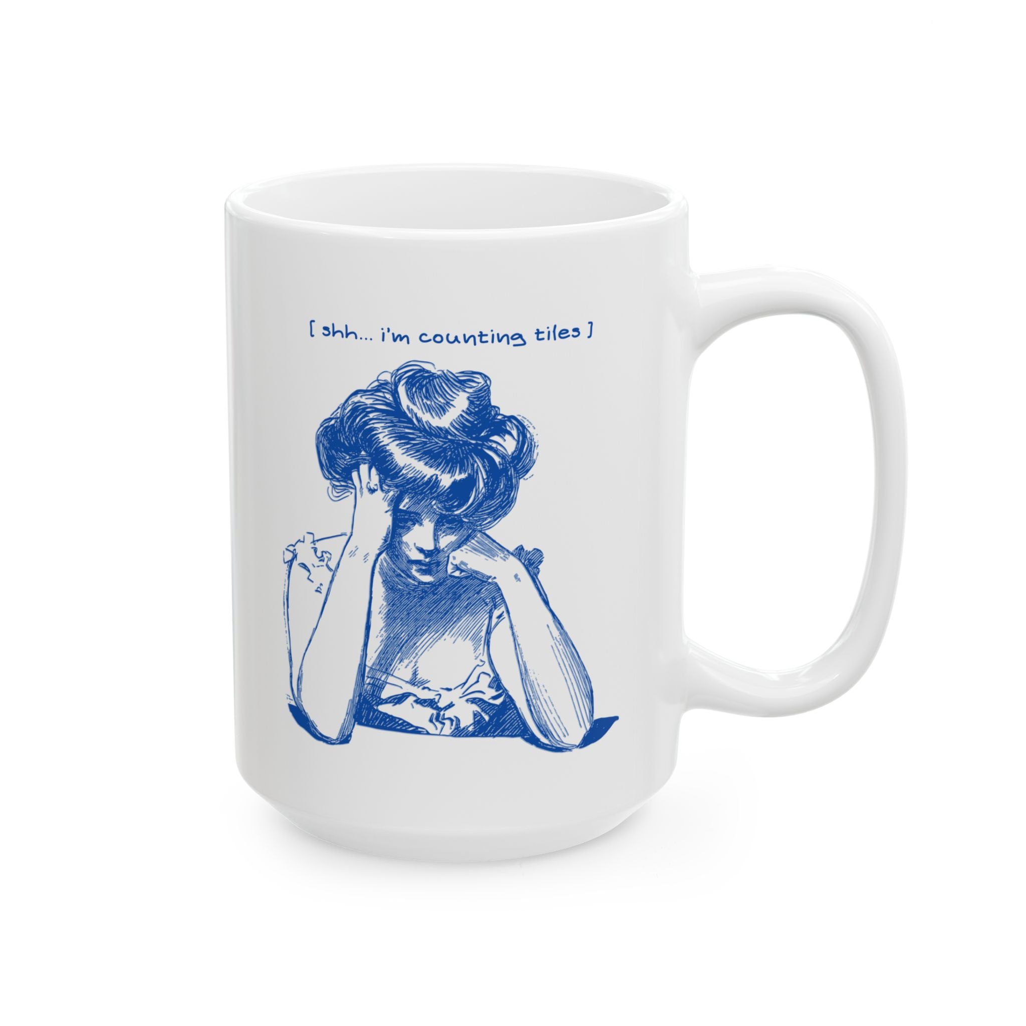 Mug - Shhhh I'm Counting Tiles