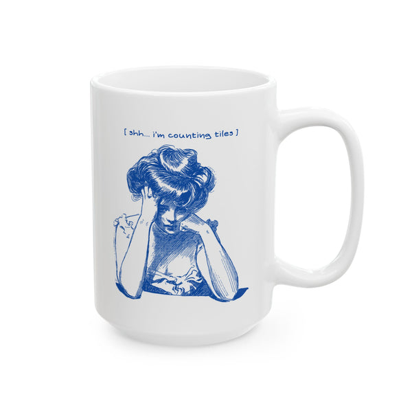 Mug - Shhhh I'm Counting Tiles