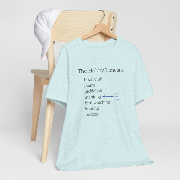 T-Shirt - Hobby Timeline Tee (Bella+Canvas - Unisex)