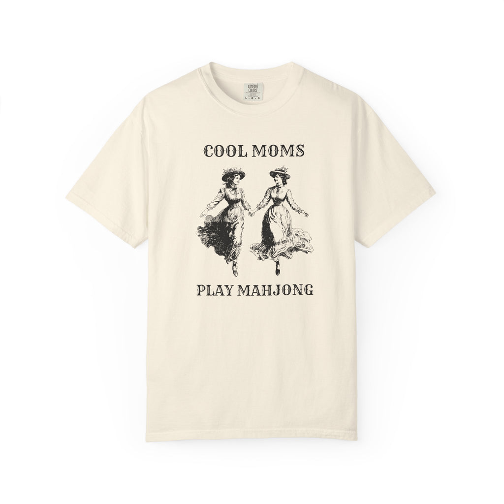 T-Shirt - Cool Moms Play Mahjong (Comfort Colors - Unisex)