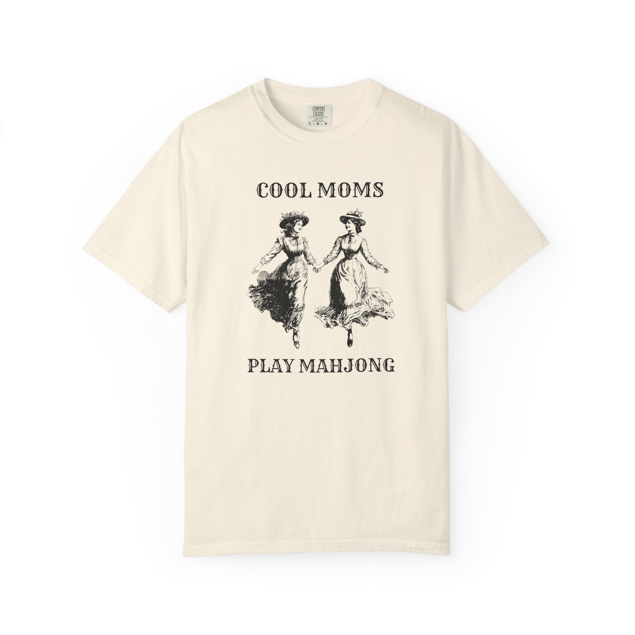 T-Shirt - Cool Moms Play Mahjong (Comfort Colors - Unisex)