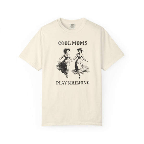 T-Shirt - Cool Moms Play Mahjong (Comfort Colors - Unisex)