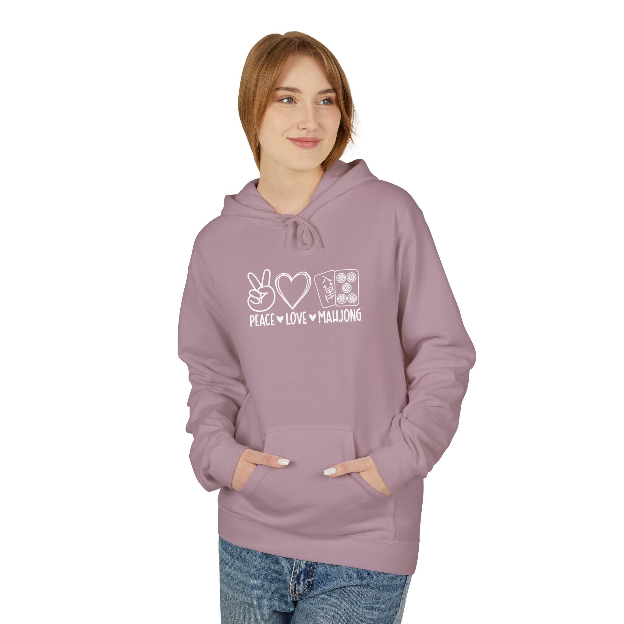 Hoodie - Peace Love Mahjong