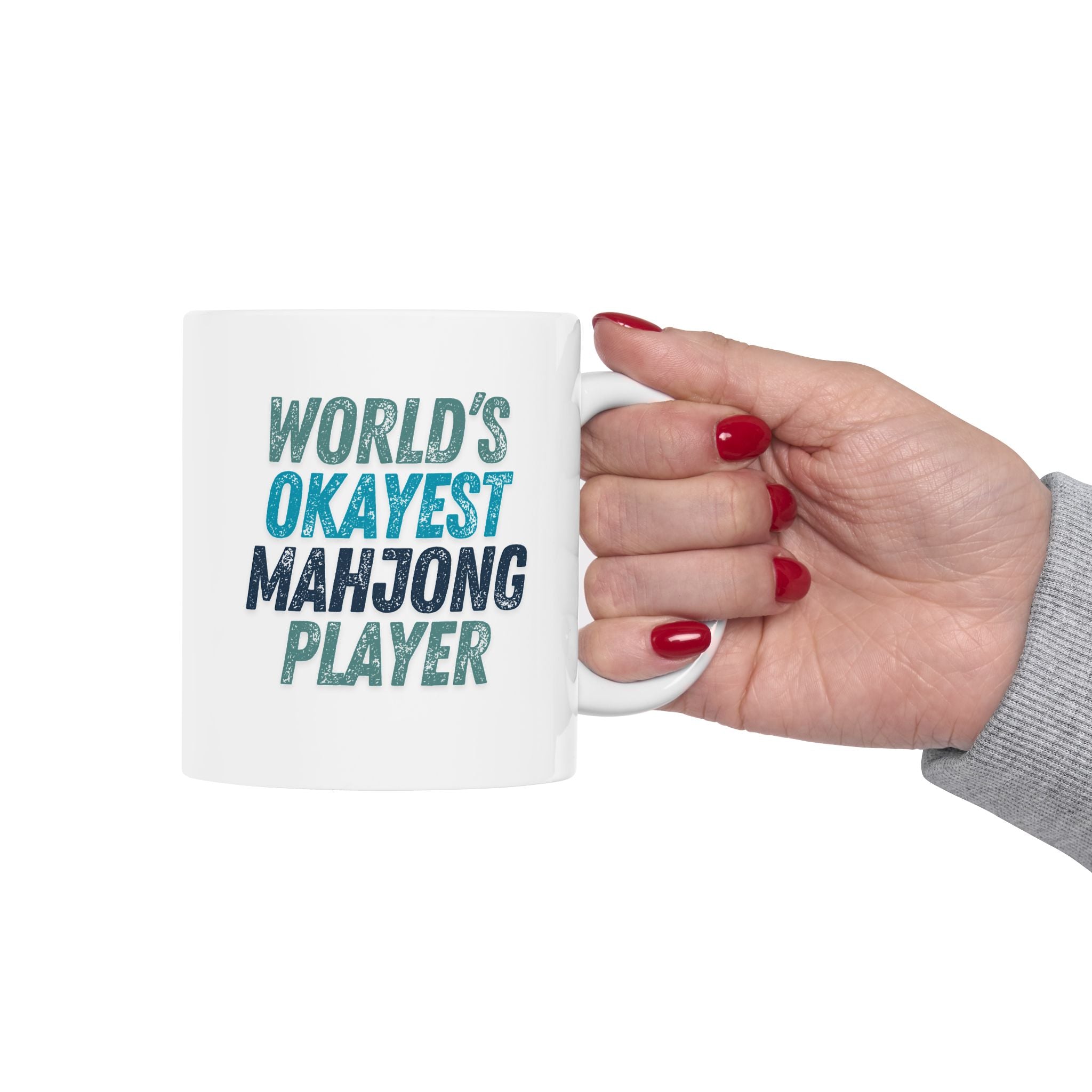 Mug - World's Okayest Mahjong Player