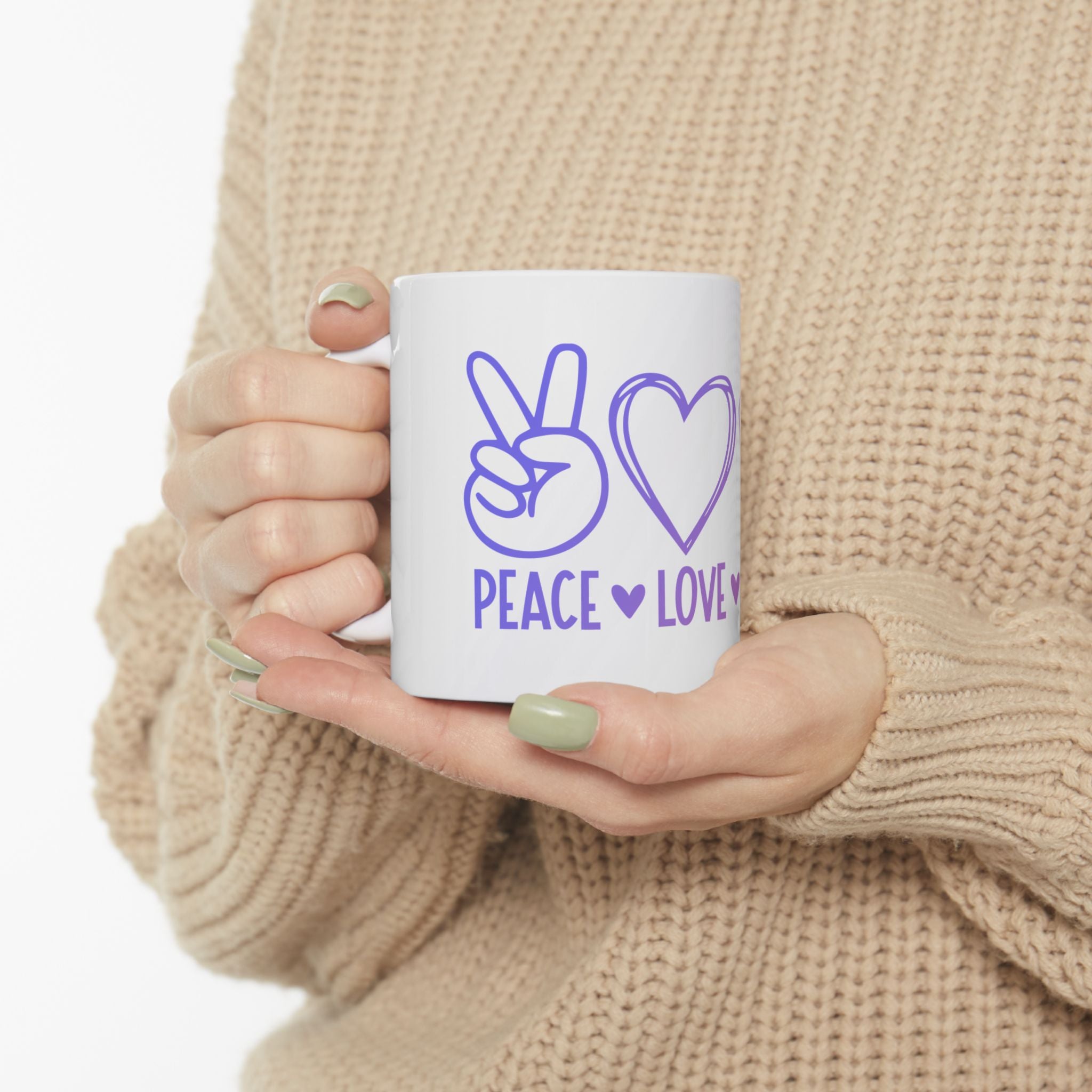 Mug - Peace Love Mahjong