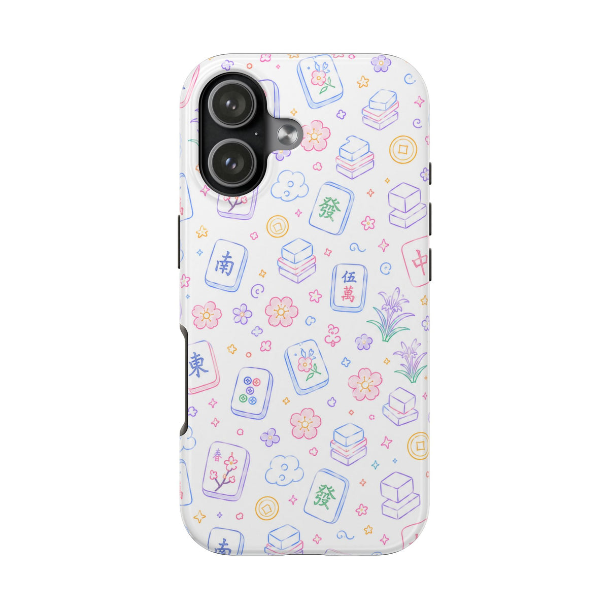 Tough Phone Case - Pretty Mahjong