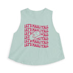 Women's Crop Top - Let's Mahj Y'all (Bella+Canvas)
