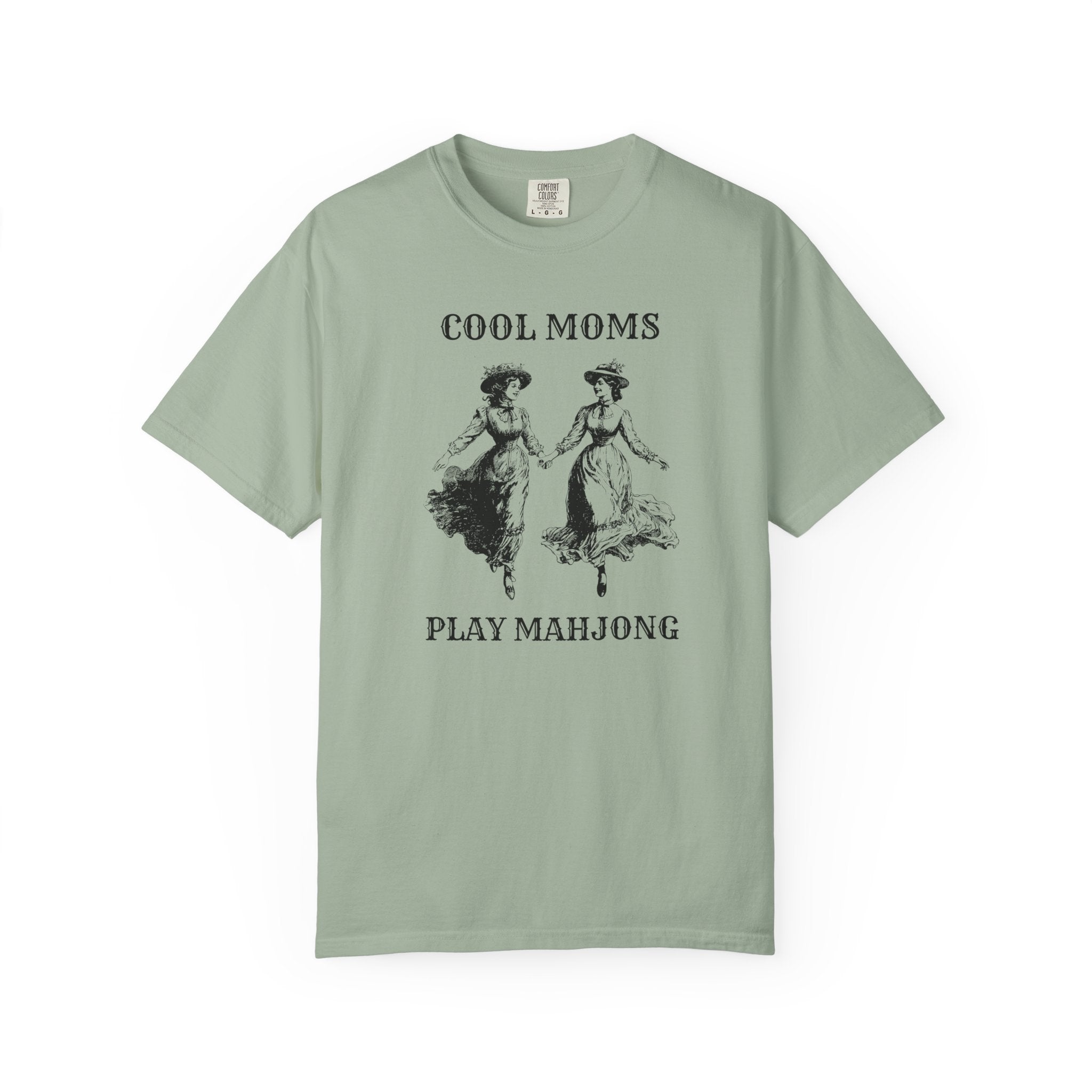 T-Shirt - Cool Moms Play Mahjong (Comfort Colors - Unisex)