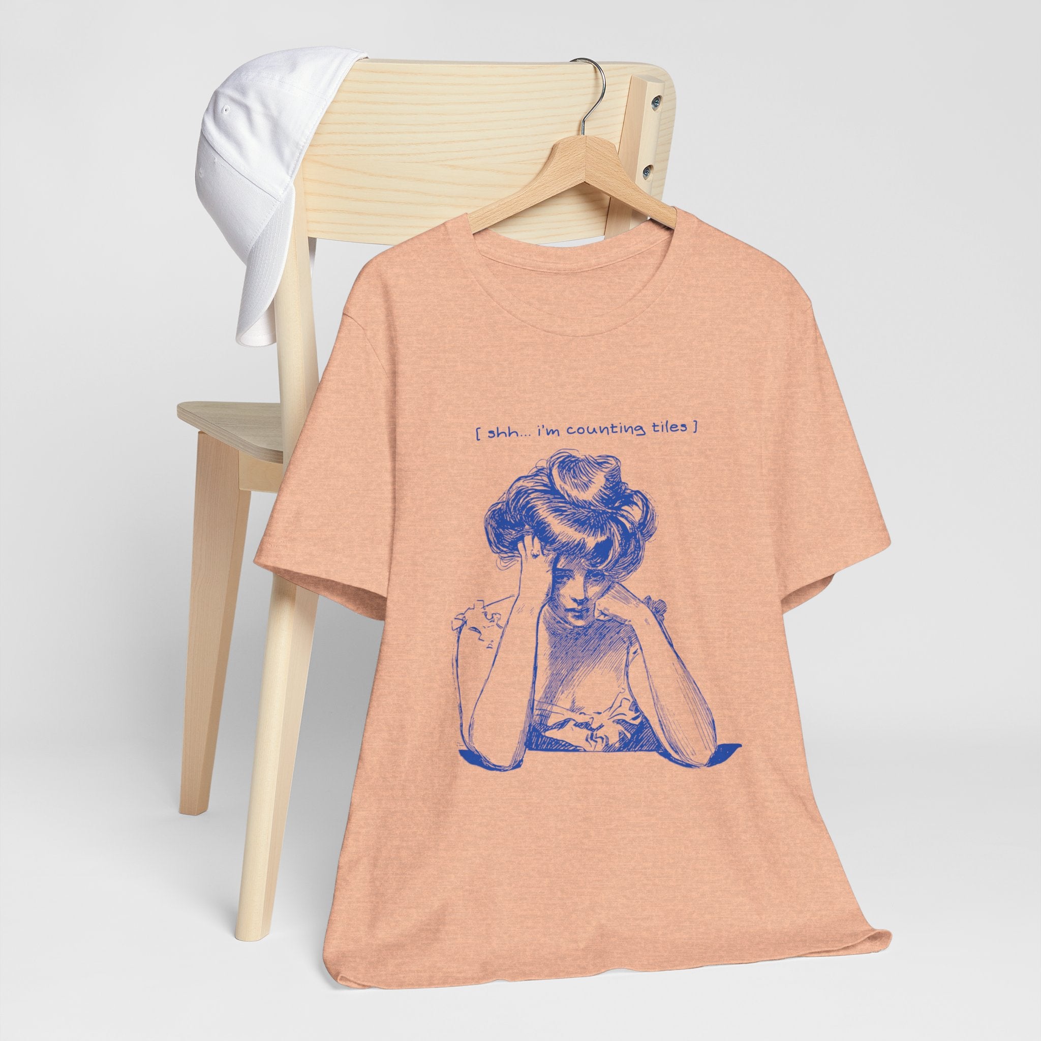 T-Shirt - Shh… I’m Counting Tiles (Bella+Canvas - Unisex)