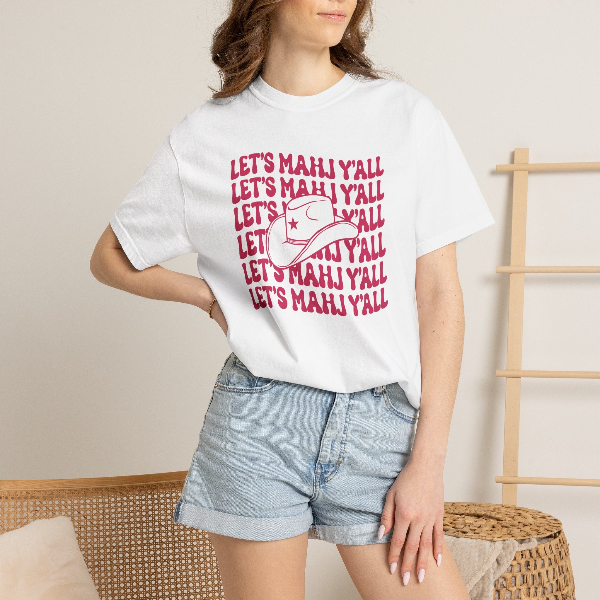T-Shirt - Let’s Mahj Y’all (Comfort Colors - Unisex)