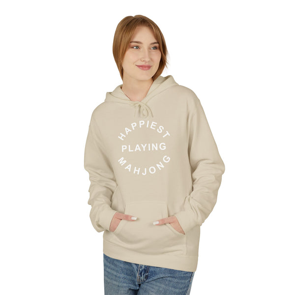 Hoodie - Happiest Playing Mahjong