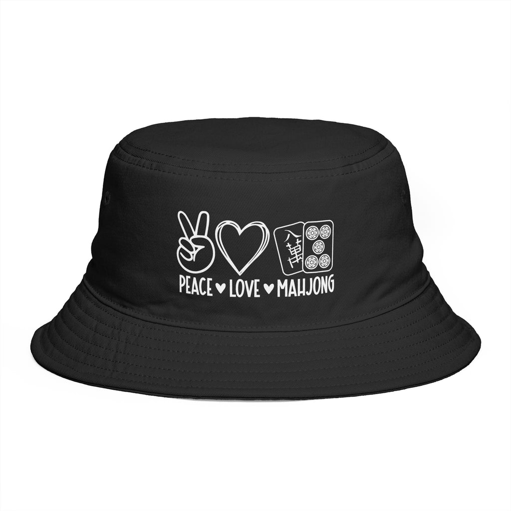 Bucket Hat — Peace Love Mahjong