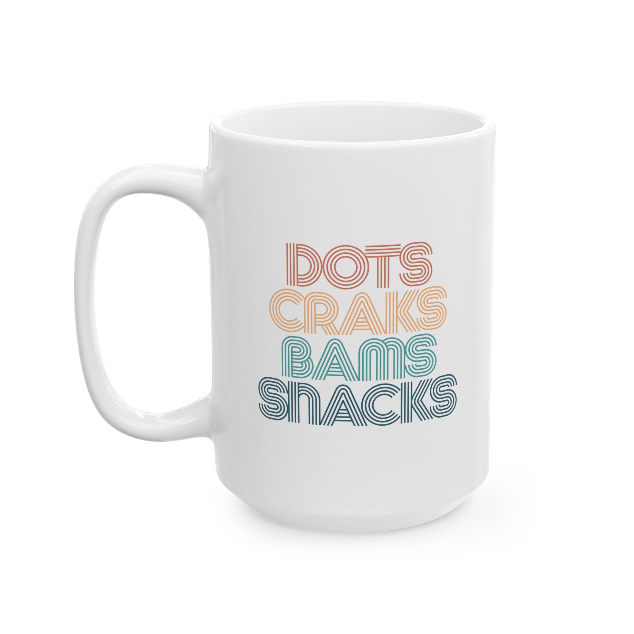 Mug - Dots Craks Bams Snacks