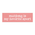 Car Magnet - Mahjong Is My Favorite Sport