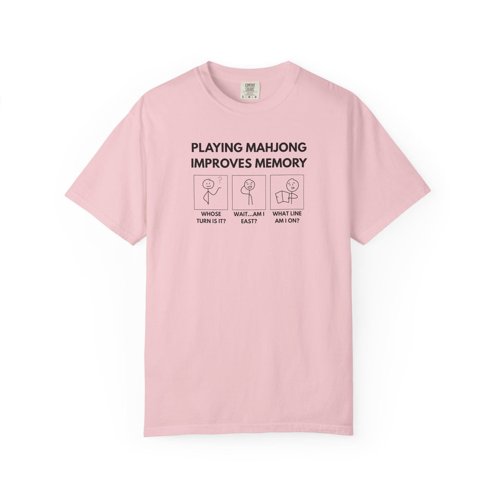 T-Shirt - Mahjong Improves Memory (Comfort Colors - Unisex)