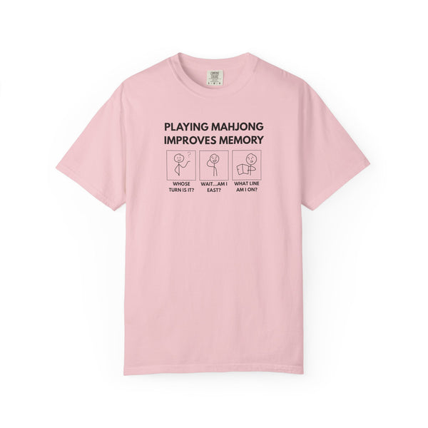 T-Shirt - Mahjong Improves Memory (Comfort Colors - Unisex)