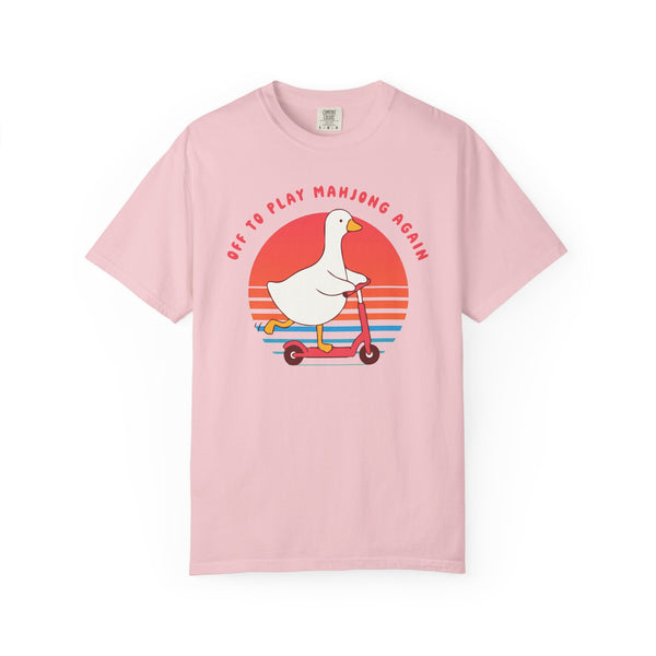 T-Shirt - Off To Play Mahjong Again (Comfort Colors - Unisex)