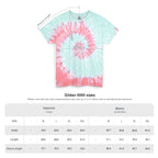 T-Shirt - Tie Dye - "Peace  Love  Mahjong" (Unisex)