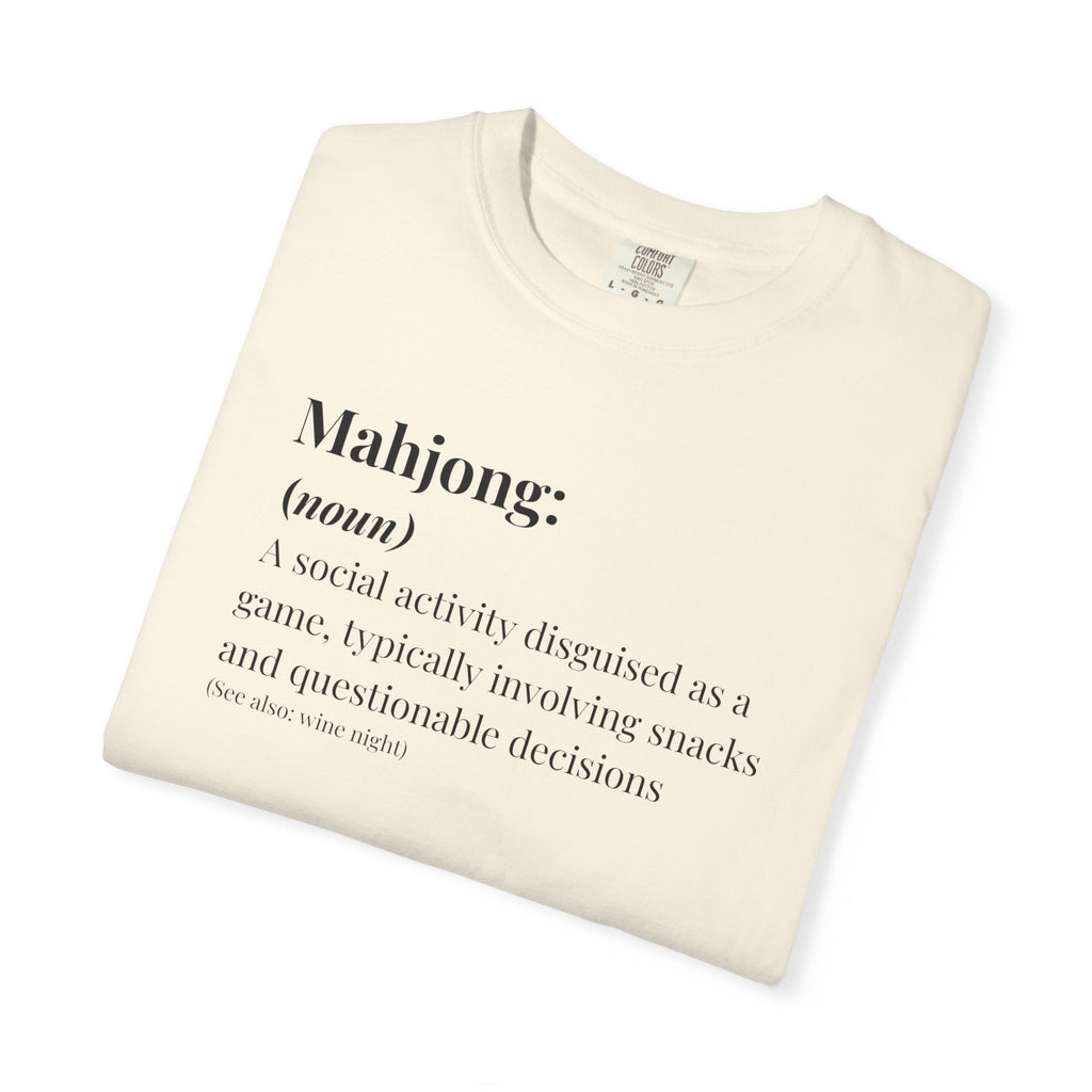T-Shirt - Mahjong definition (Comfort Colors - Unisex)