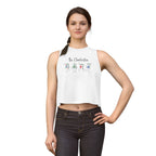 Women's Crop Top - The Charleston Dancing Tiles (Bella+Canvas)