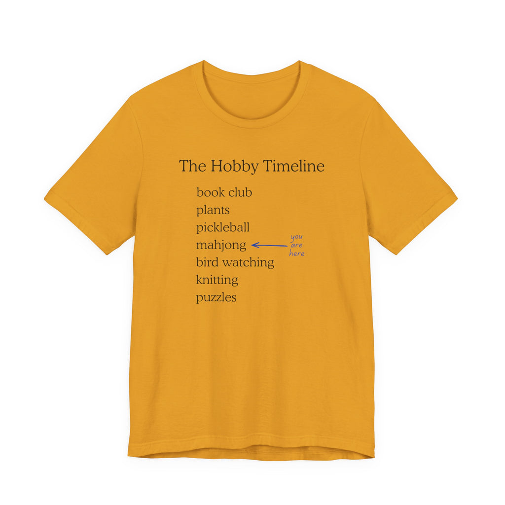 T-Shirt - Hobby Timeline Tee (Bella+Canvas - Unisex)