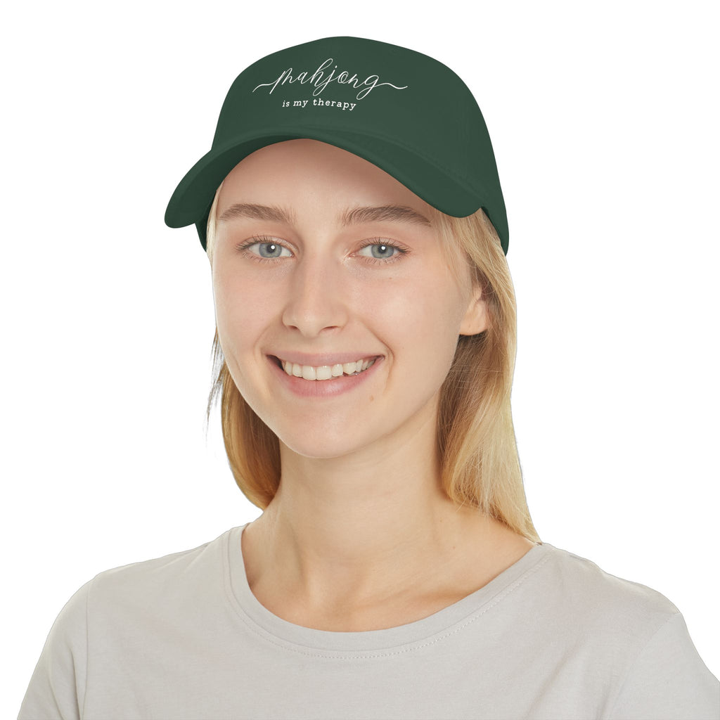 Baseball Hat - Mahjong Is My Therapy