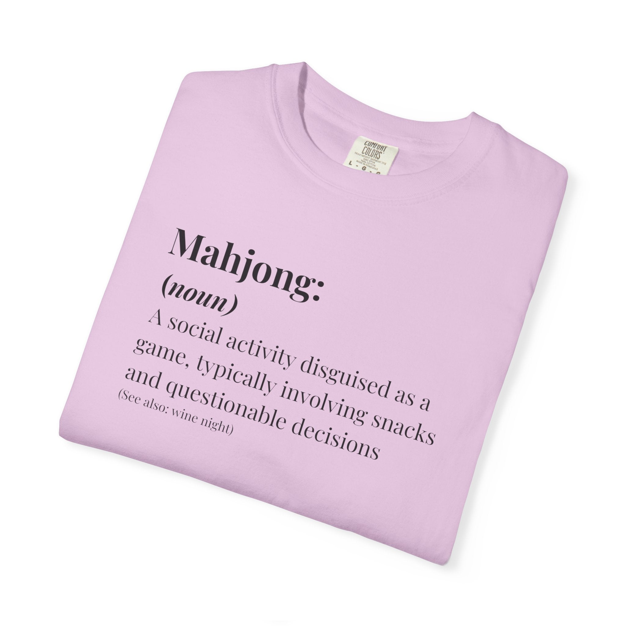 T-Shirt - Mahjong definition (Comfort Colors - Unisex)