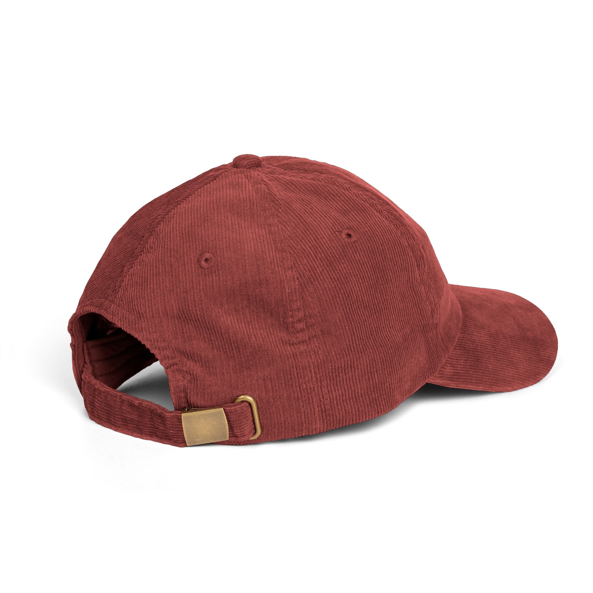 Hat - Embroidered Mahjong Dragon Tile on Corduroy Baseball Hat