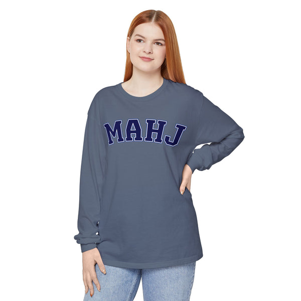 Long Sleeve T-Shirt - MAHJ College-Style