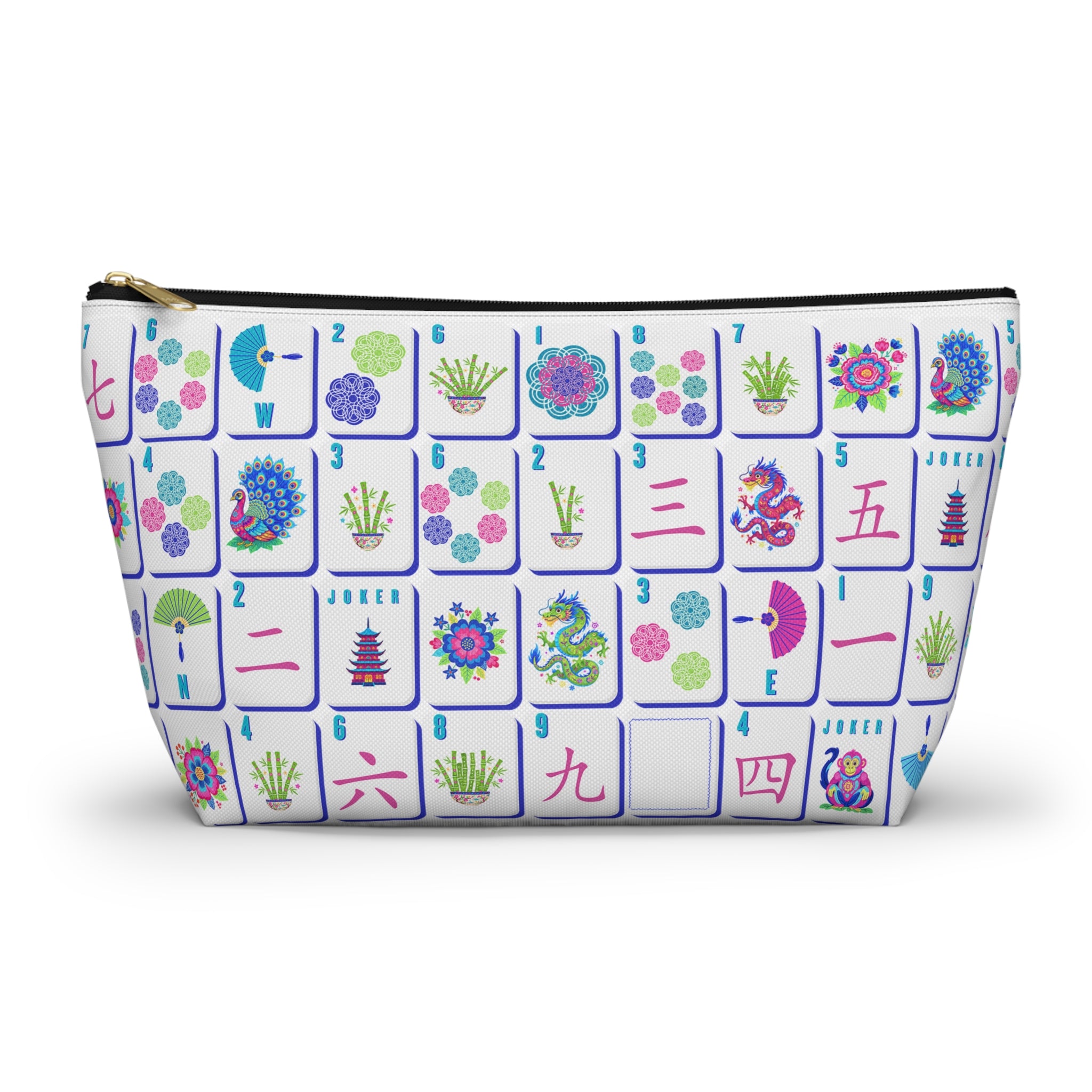 Accessory Pouch - Mahjong Tiles