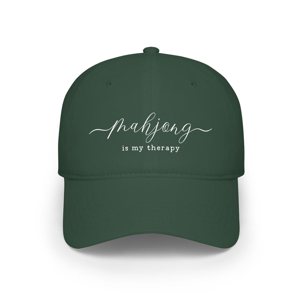 Baseball Hat - Mahjong Is My Therapy