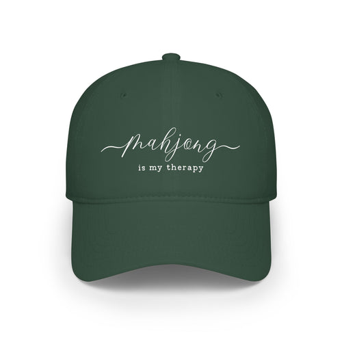 Baseball Hat - Mahjong Is My Therapy
