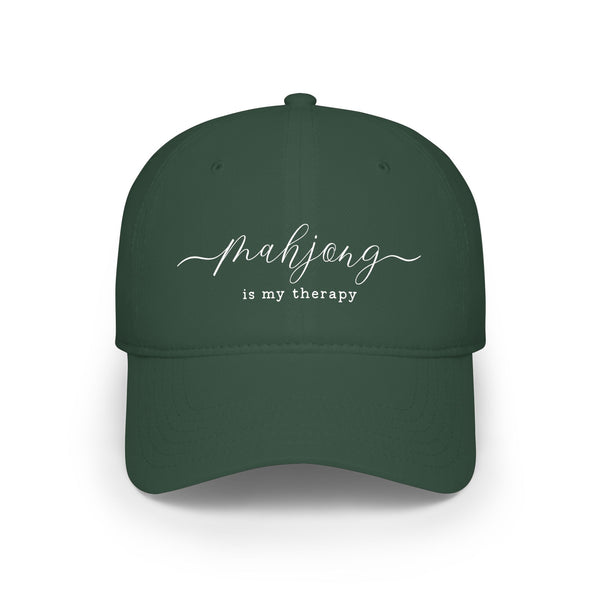 Baseball Hat - Mahjong Is My Therapy