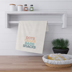 Tea Towel - Dots Craks Bams Snacks