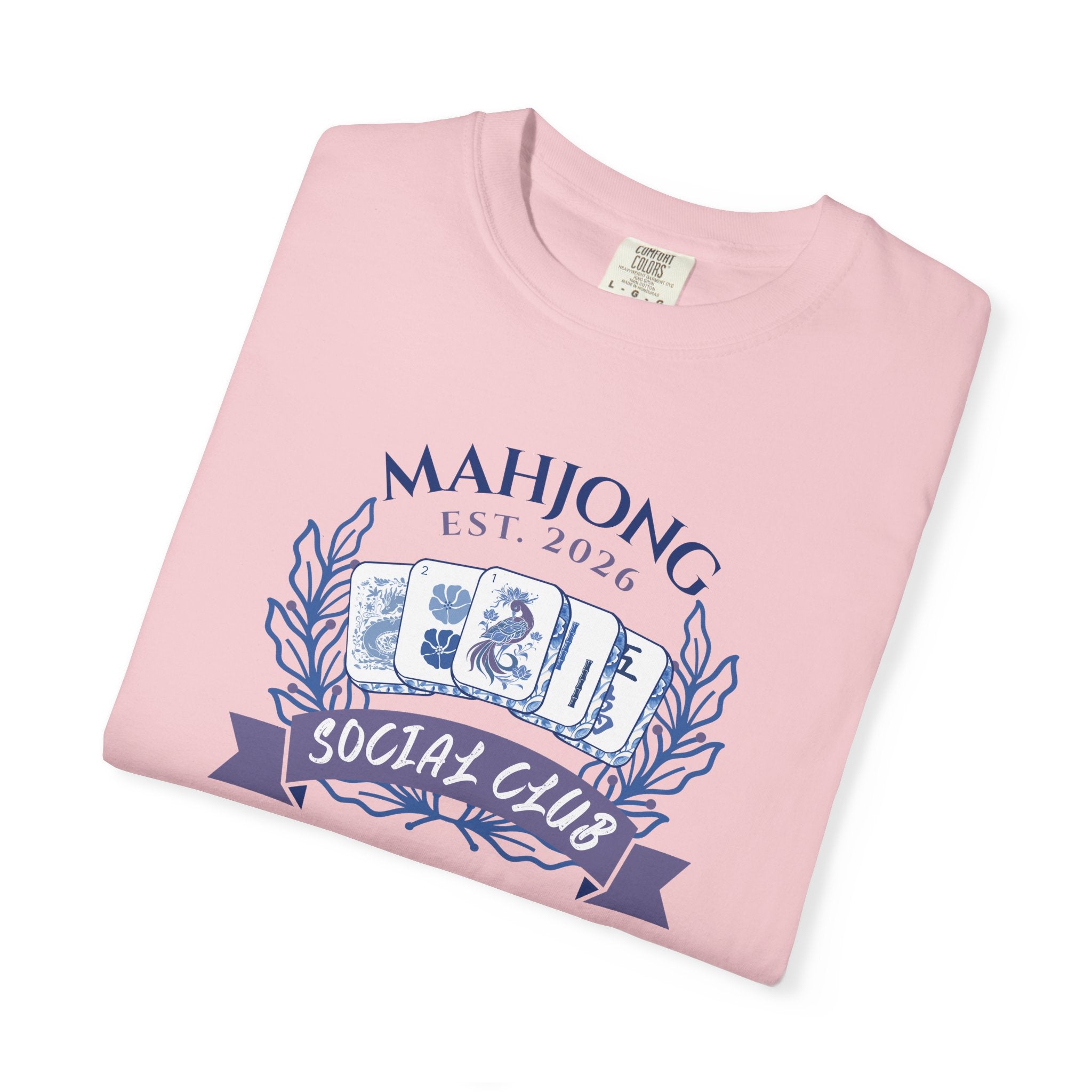 T-Shirt - Mahjong Social Club (Comfort Colors - Unisex)
