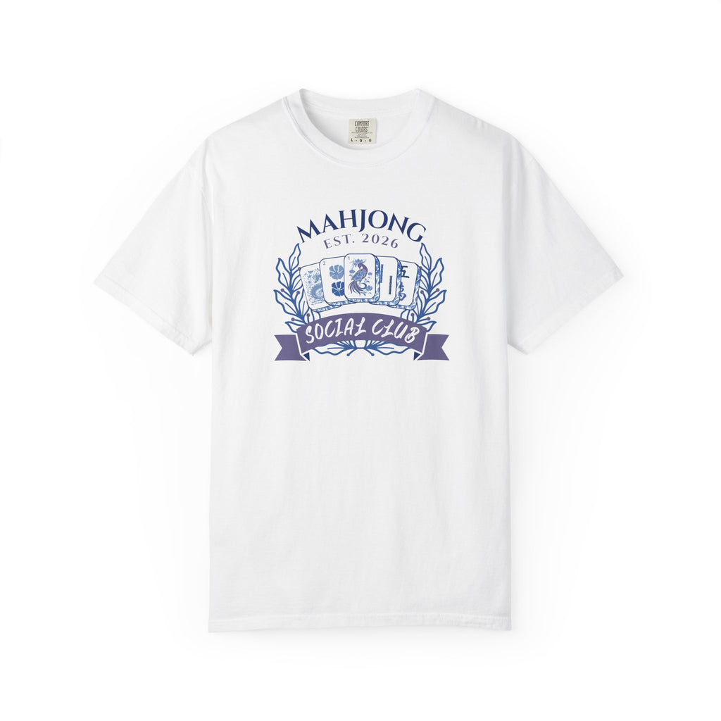 T-Shirt - Mahjong Social Club (Comfort Colors - Unisex)