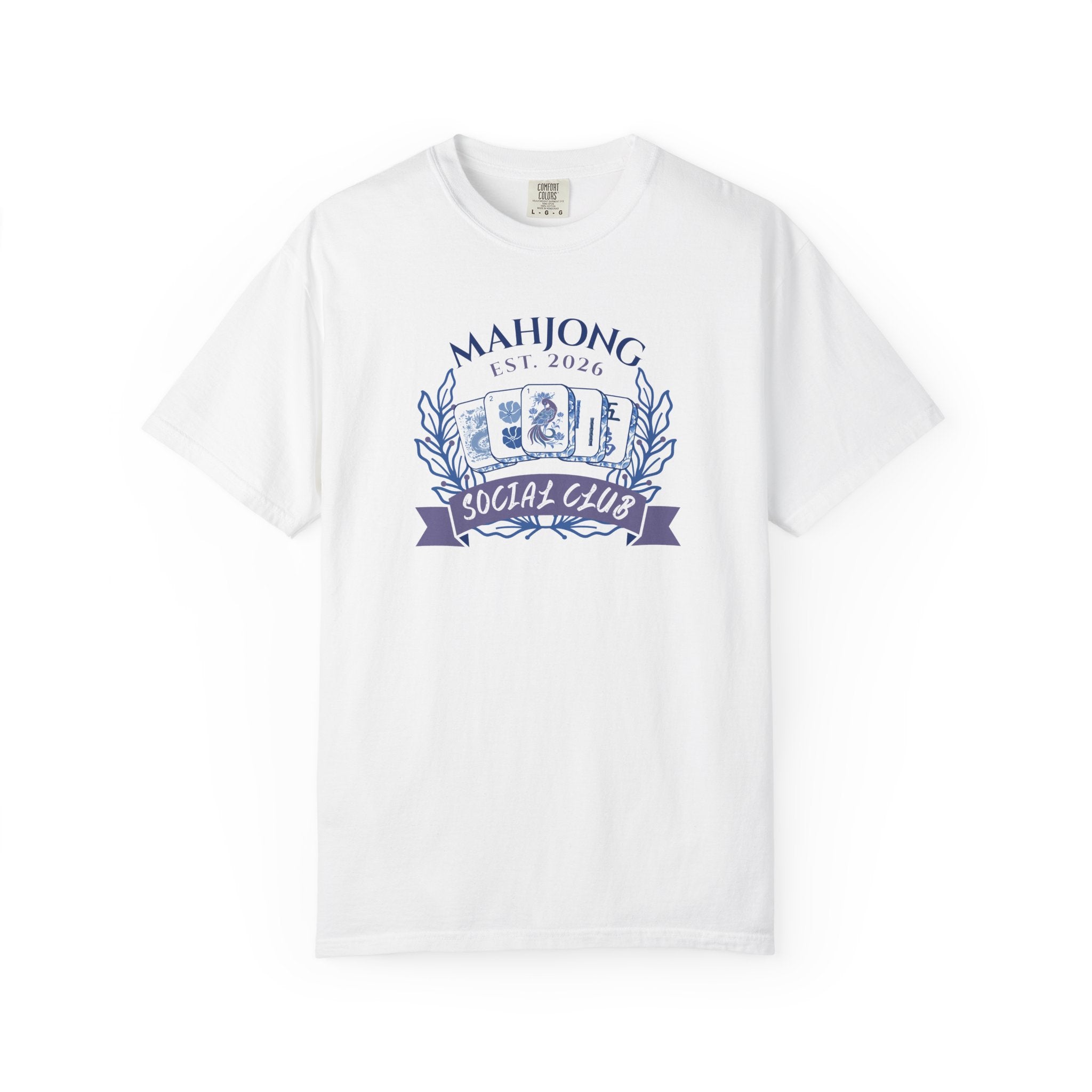 T-Shirt - Mahjong Social Club (Comfort Colors - Unisex)