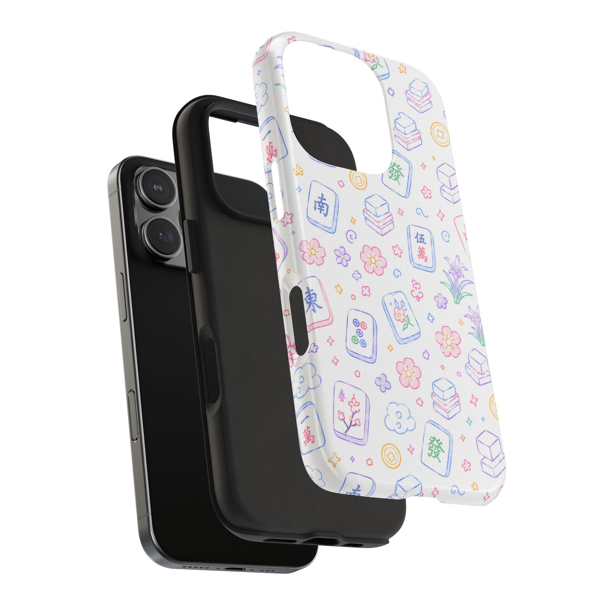 Tough Phone Case - Pretty Mahjong
