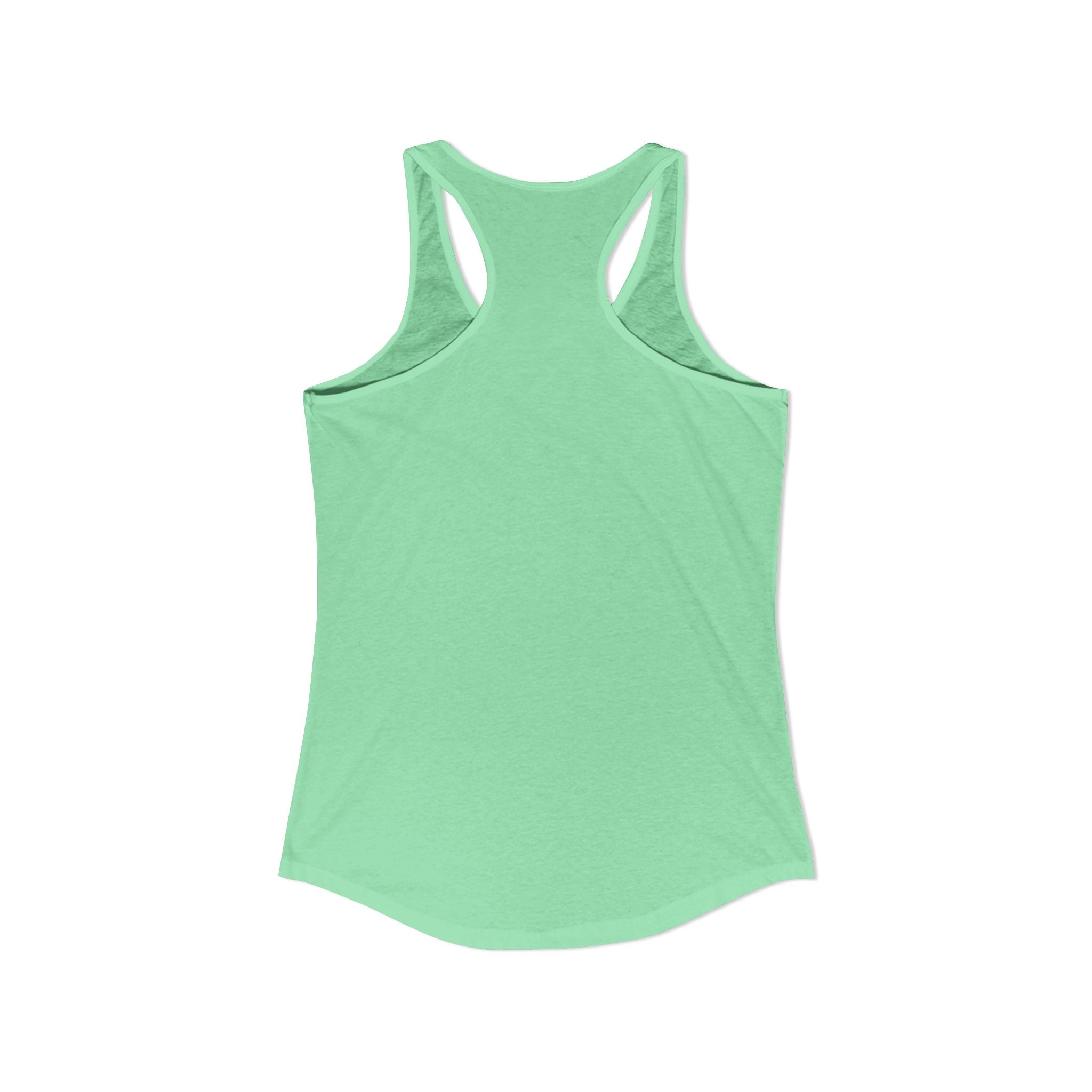 Women's Racerback Tank - Mahjong Improves Memory