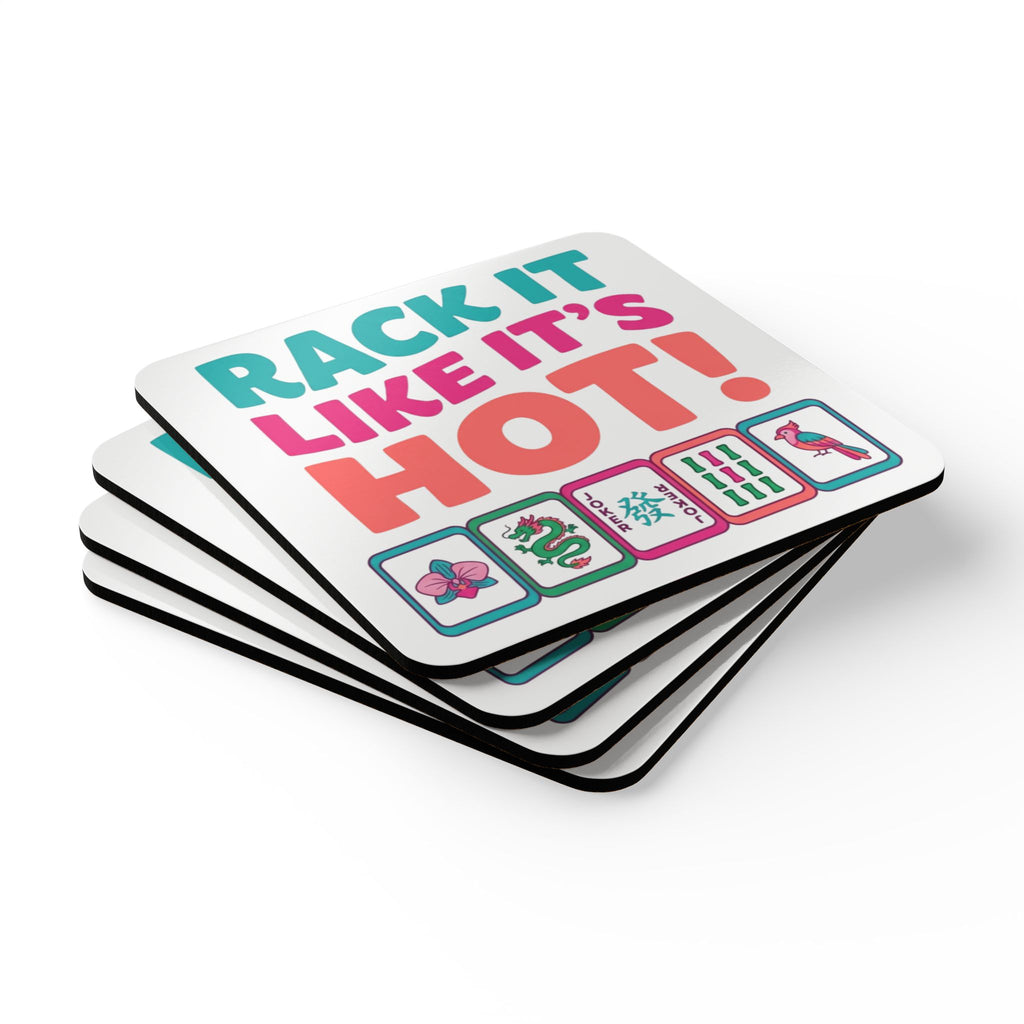 Coasters (4 Pack) - Rack It Like It's Hot