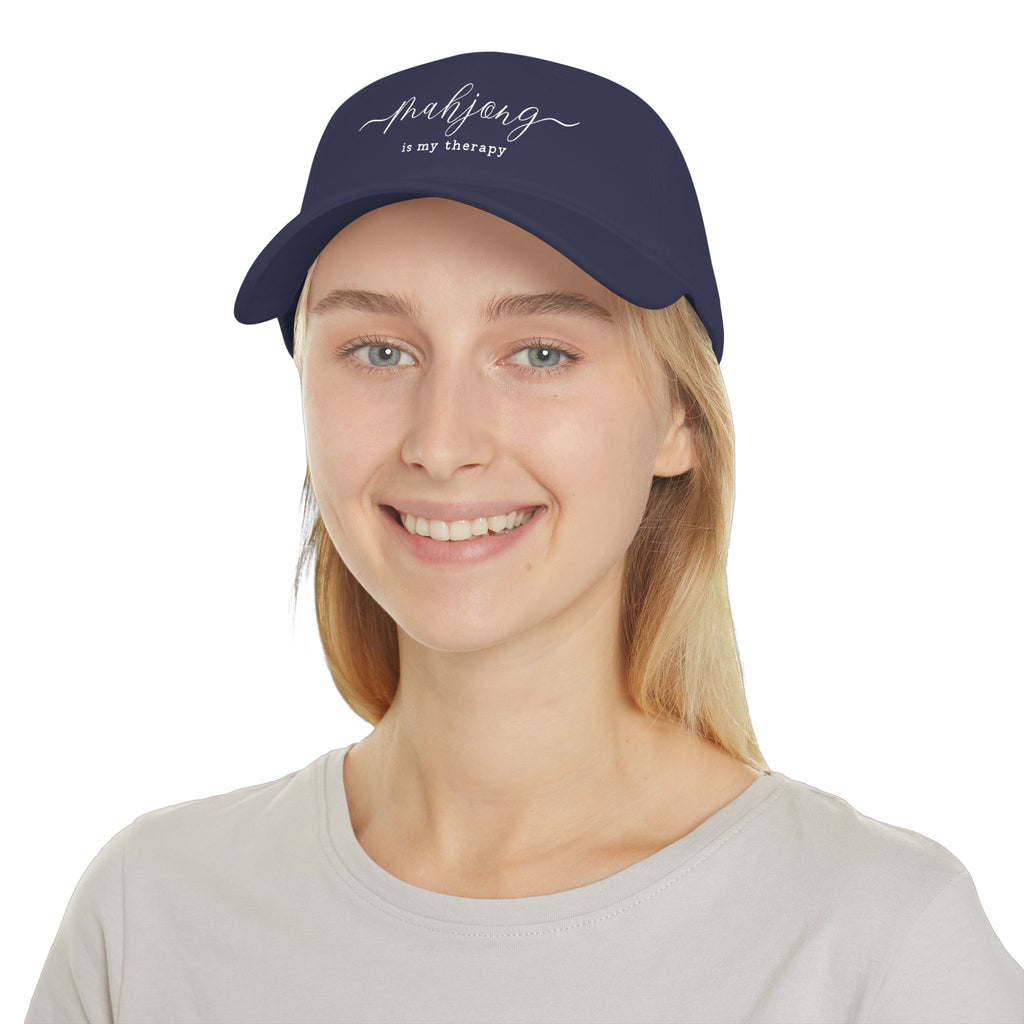 Baseball Hat - Mahjong Is My Therapy