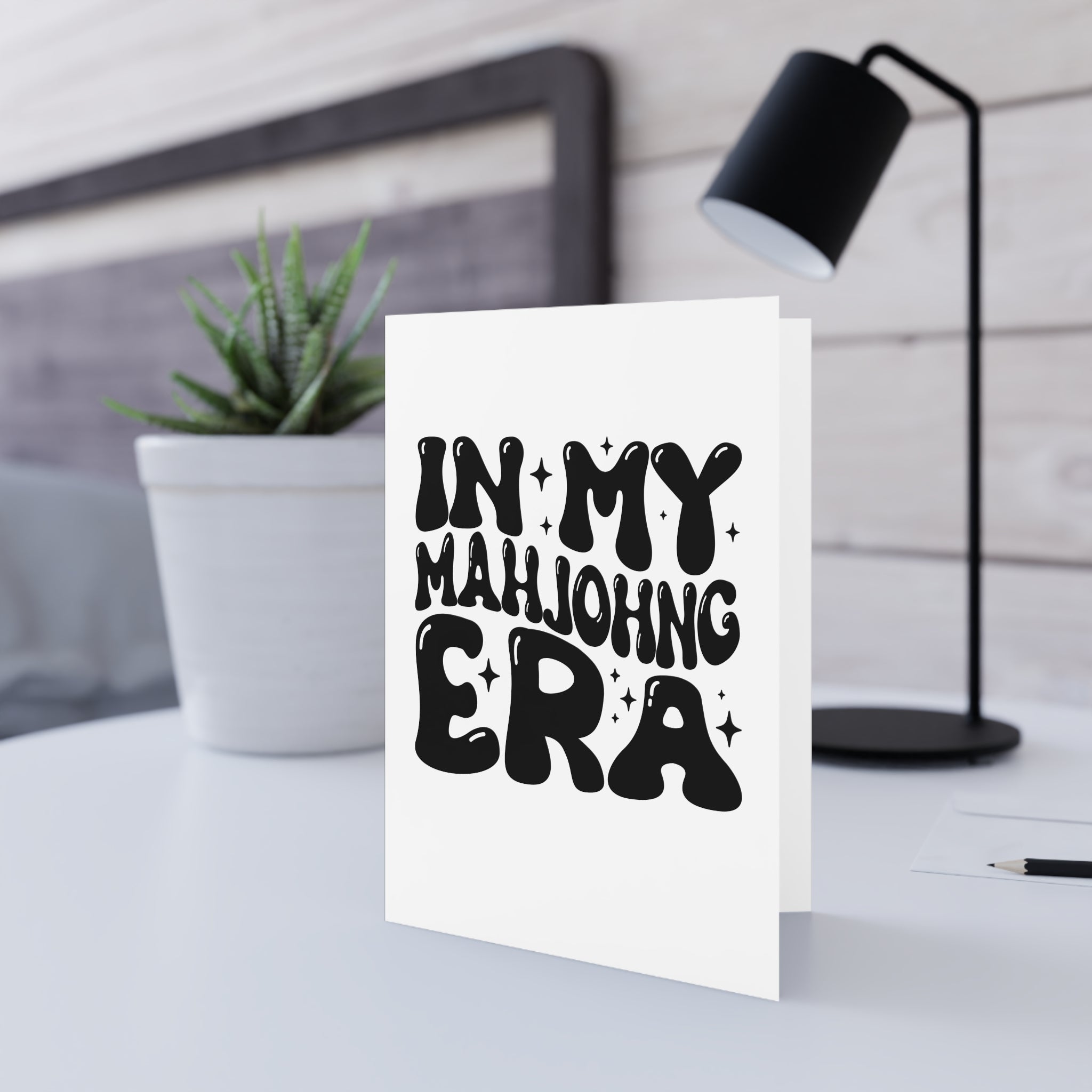 Greeting Card - In My Mahjong  Era (includes envelope)