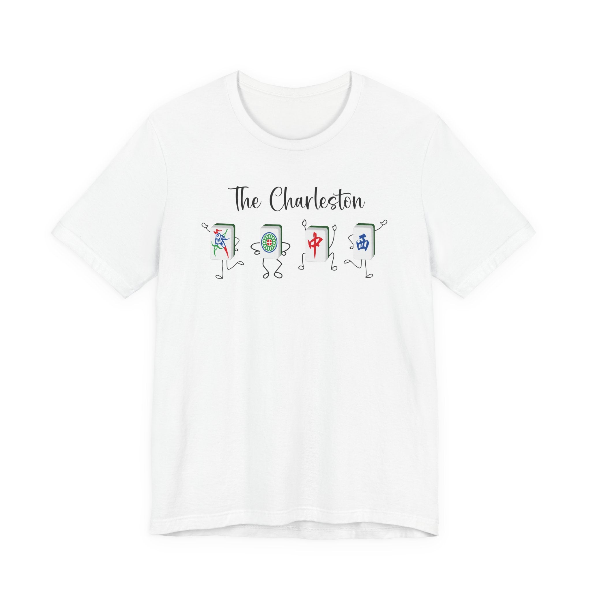 T-Shirt - The Charleston Dancing Tiles (Bella+Canvas - Unisex) Secondary image